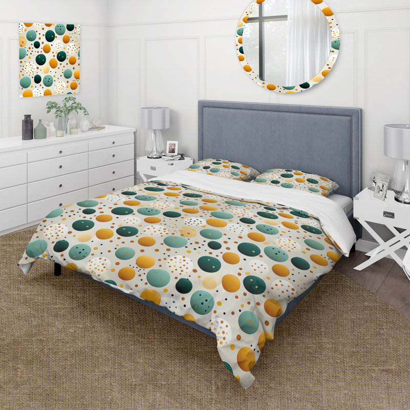Ensemble de housse de couette Urban Oasis, Housse de couette pour grand lit et 2 taies décor