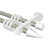 Stainless Steel/White Lacquered selected