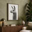 Llama Portrait Minimalist - Wrapped Canvas-465915620-465915641