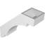 Attelle de genou en PVC de qualité architecturale standard Aspen de l 5 po x P 14 po x H 14 po-33860337