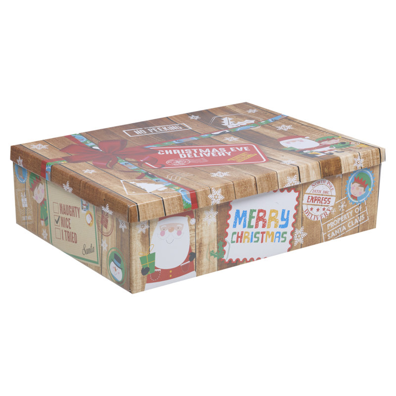 The Seasonal Aisle Decorative Bin, 21cm H x 32cm W x 11cm D
