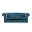 Aaron 2 Seater Velvet Sofa-1560593498-1508704941