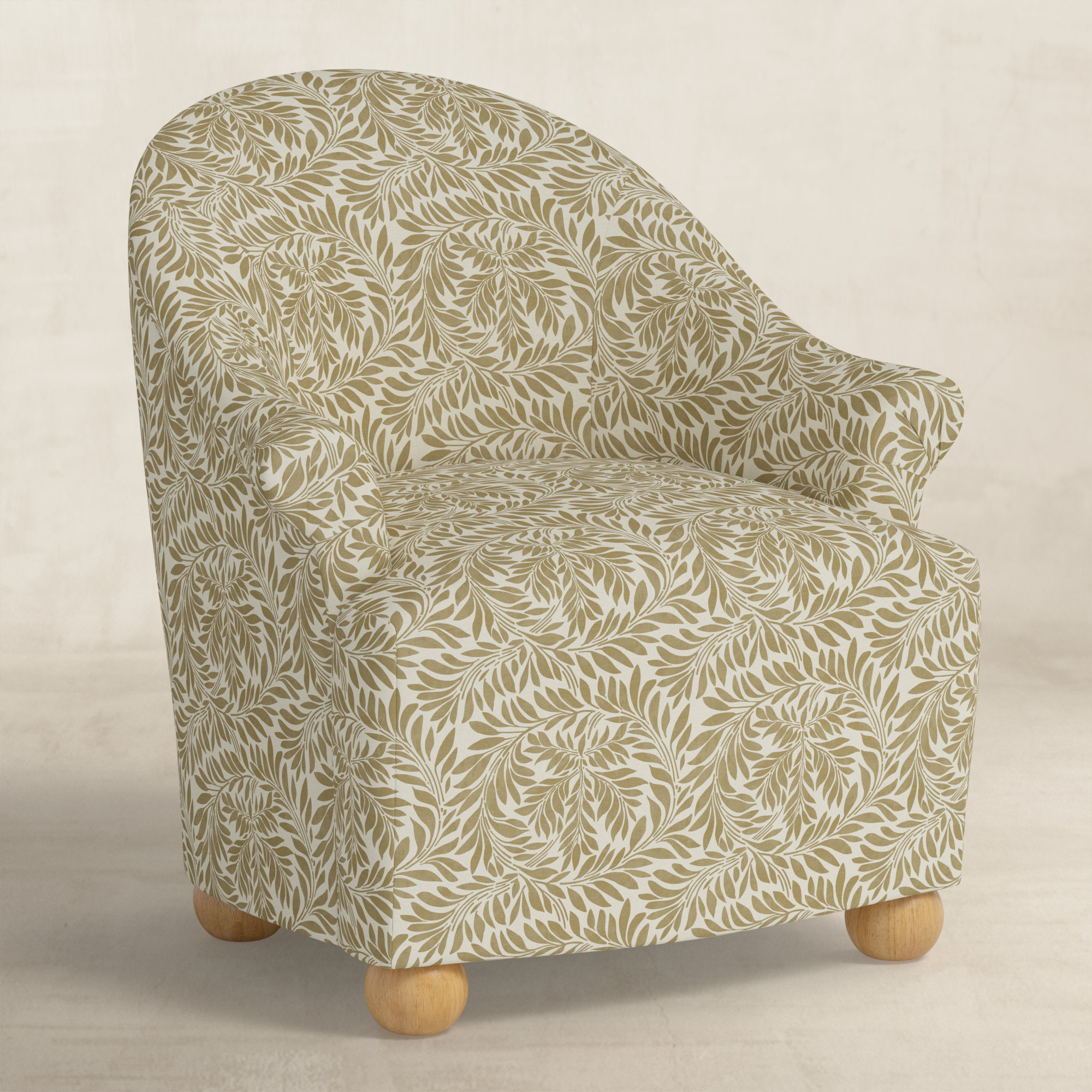 Upholstered Armchair, Dijon