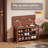 100% Solid Wood Front Door Shoe Rack, Wardrobe Solid Wood Shoe Bench, Load-Bearing 550 Pounds, Entrance, Corridor, Aisle Shoe Rack