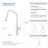 KIBI Macon Pull Down Kitchen Faucet-93729444-48024393