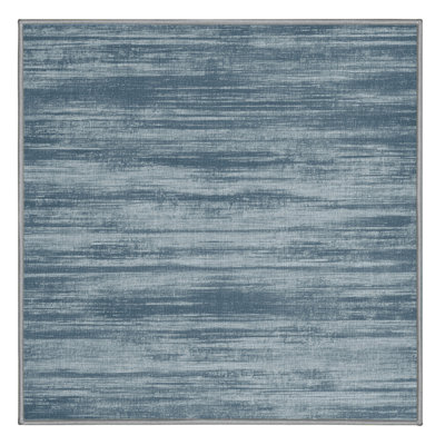 Tapis gris uni lavable à la machine
