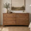 Commode 6 tiroirs en pin-670581343