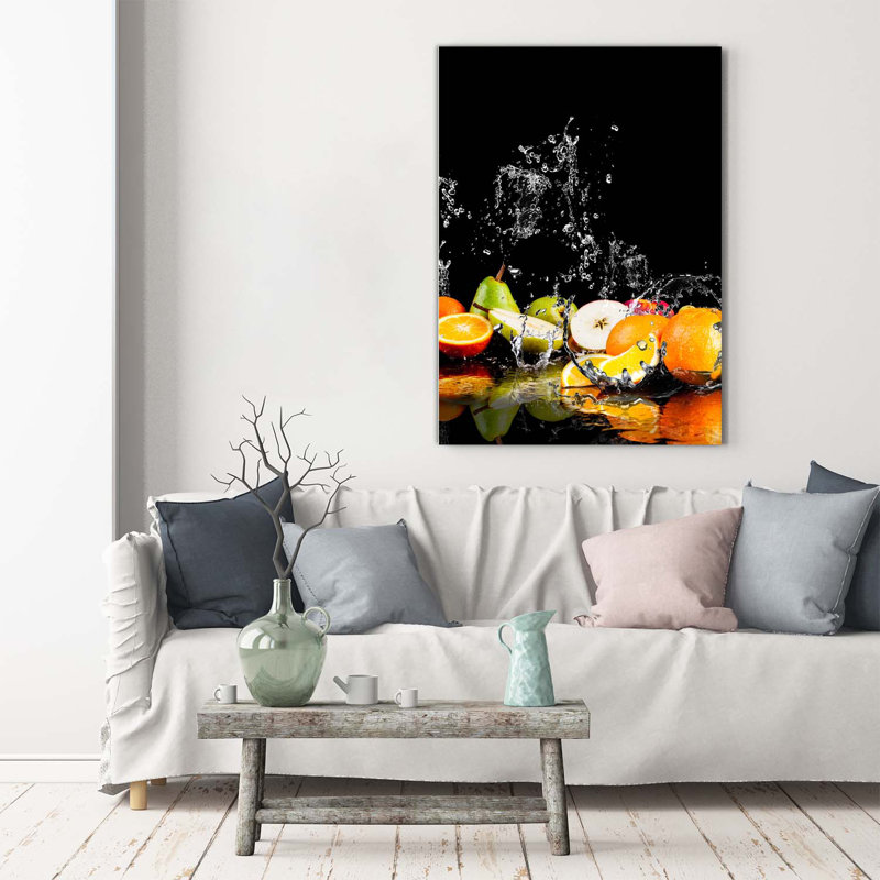Fruits - Wrapped Canvas Print