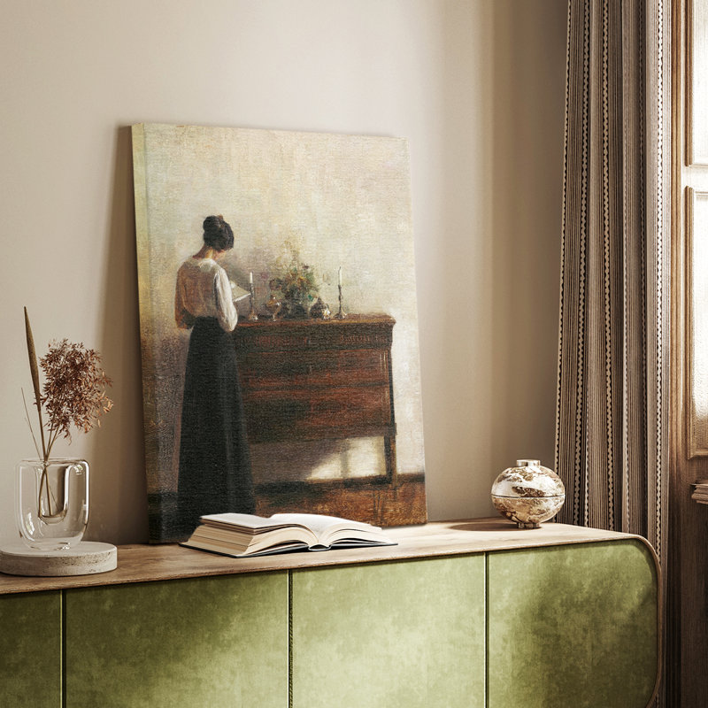 Impression sur toile encadrée, H 49 po x l 33 po