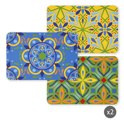 Puebla Abstract Rectangle Placemat