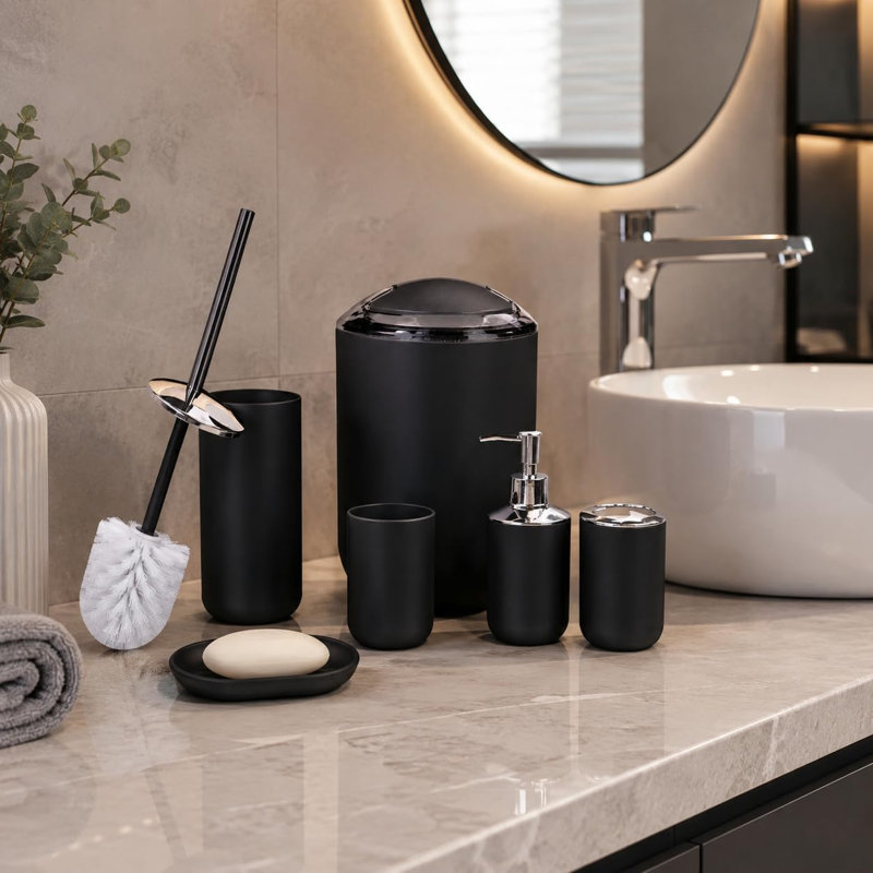 Bathroom Accessory, Black