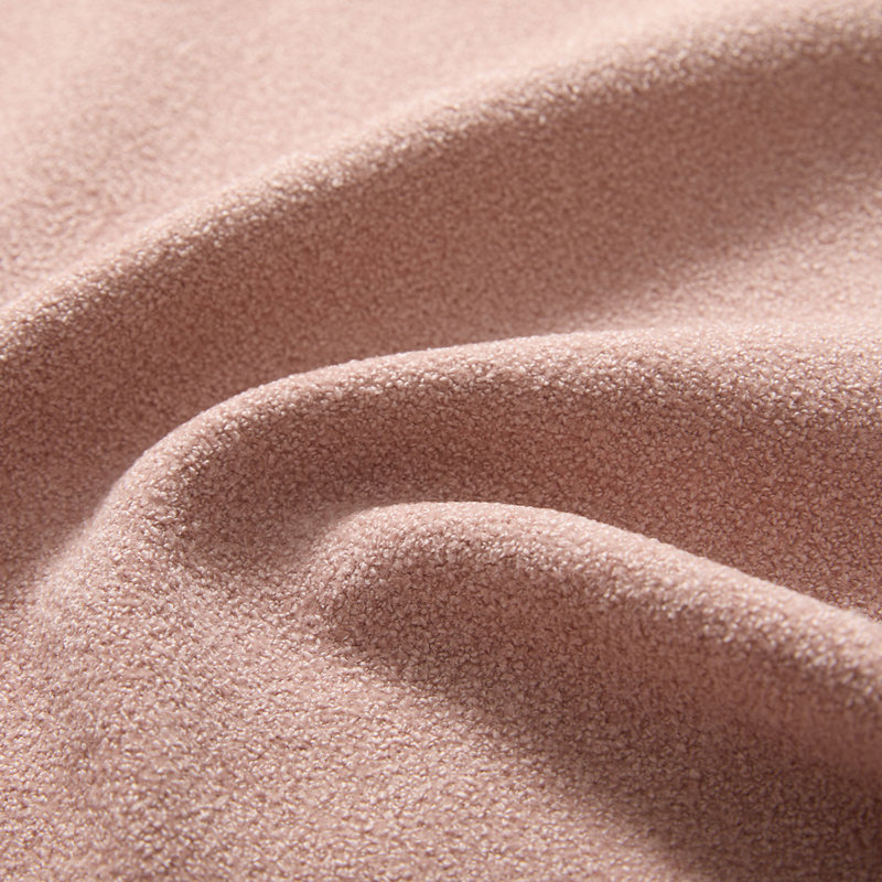 Repose-pieds l 16 po avec rangement Boucle, Rose