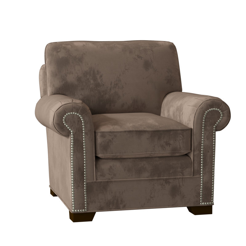 Fauteuil de 41 po de large Adrena, Oui, Étain, Macarena 41