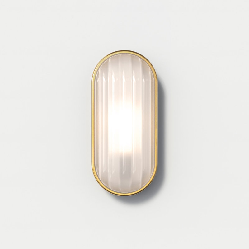 Montreal Oval Coastal, PVD Brushed Brass