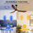 3 - Blade Modern Solid Wood Ceiling Fan With Light And Remote Control-190858503-190858502