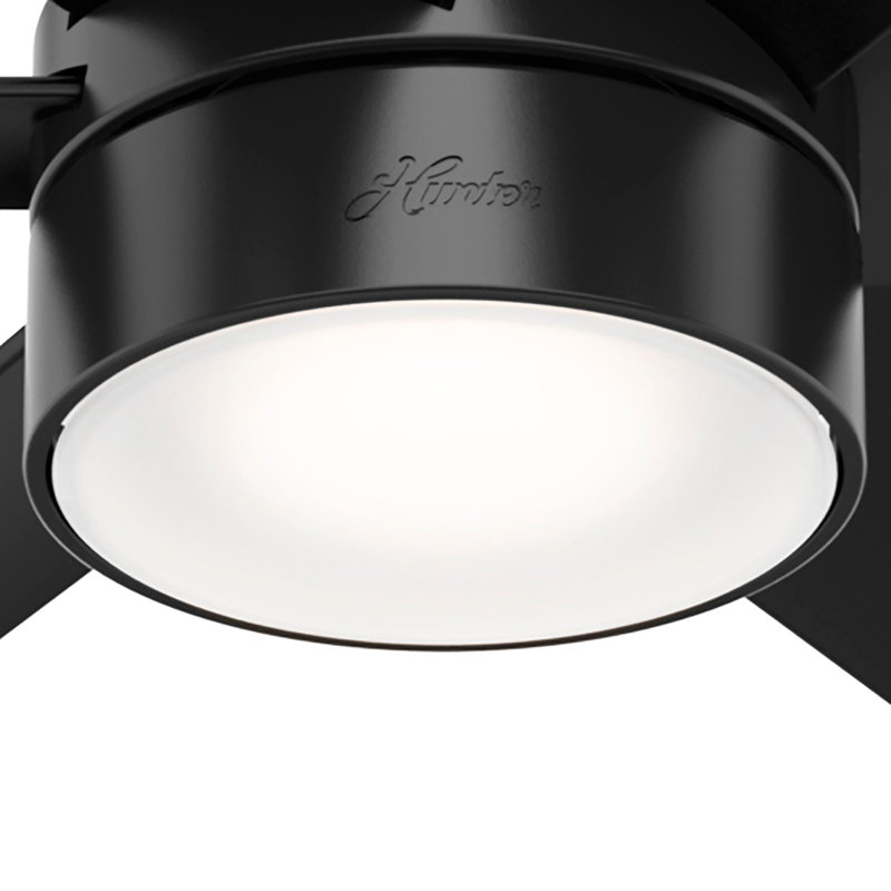 Solaria 72" Matte Black Outdoor Ceiling Fan with LED Light