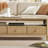American design sense solid wood coffee table