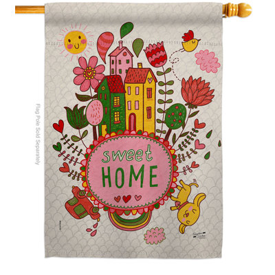 Drapeau de maison 40 po x 28 po Daggna