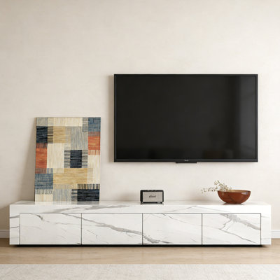 Minimalism Living Room Sintered Stone TV Stand