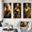 «Fierce Superhero», 3 pièces sur toile-939099806-939099805