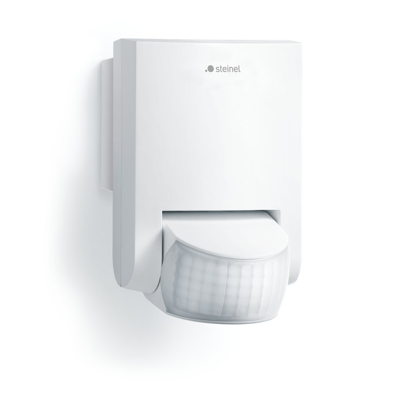PIR Motion Sensor IS 130-2 Wall Mount 12 m Reach Adjustable 600 W, White