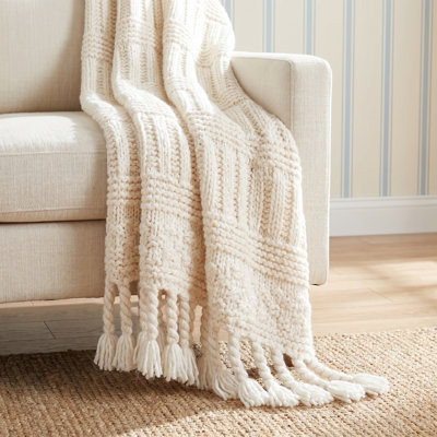 Knit Throw Blanket