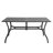 Sushpal 7-Piece Patio Iron Dining Set with PVC-coated polyester Swivel Chairs