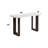 Edwyn Natural Marble Top Console Table