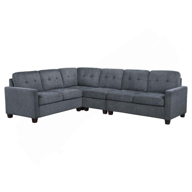 Canapé modulaire rembourré 4 pièces Ashland