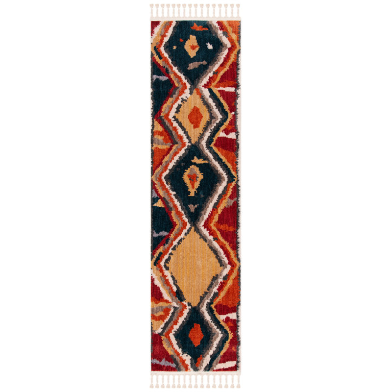 Yohan Southwestern Indoor Rug, Runner 2'1" x 8'