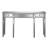 149.9cm Glass Top Console Table