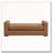 57.7" Wide Faux Leather Bench-897822420