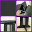 Table de salle à manger extensible Black Farmhouse