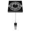 Boa Collection 1 Light Studded Glass Pendant