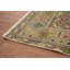 Tapis traditionnel rétro géométrique 6 x 9