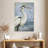 Brampt Blue Heron On Blue I-108440914