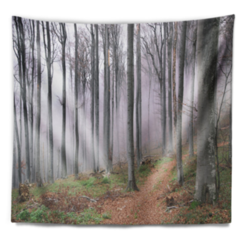 Tapisserie «Thick Woods in Morning Forest», H 32 po x l 39 po