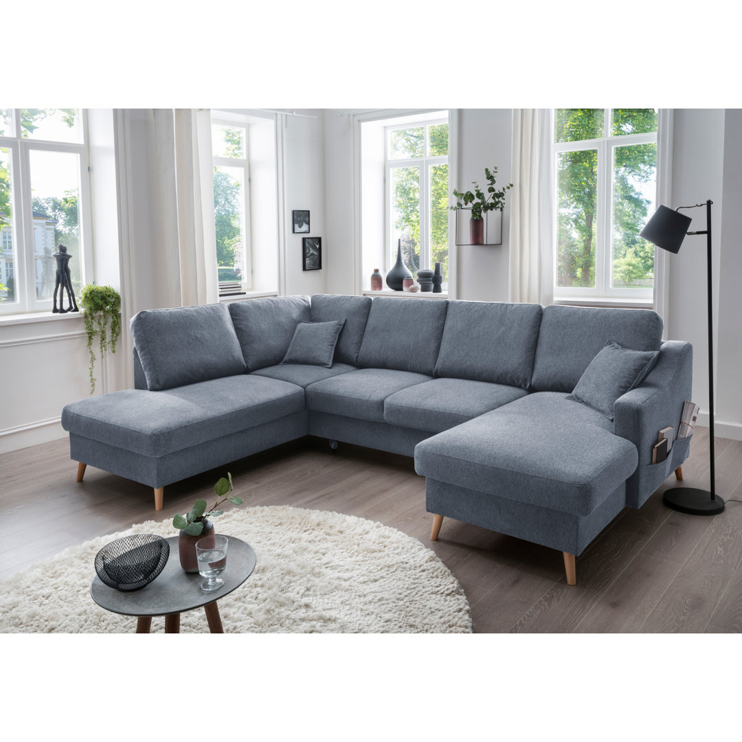 Ecksofa Emerich mit Bettfunktion