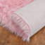 Tapis rose en fausse peau de mouton fabriqué à la main Divion-1136748220