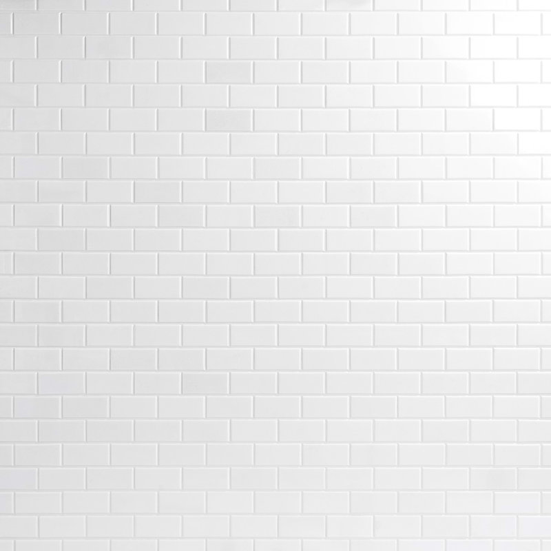Thassos 2x4 Beveled Polished Marble Subway Tile