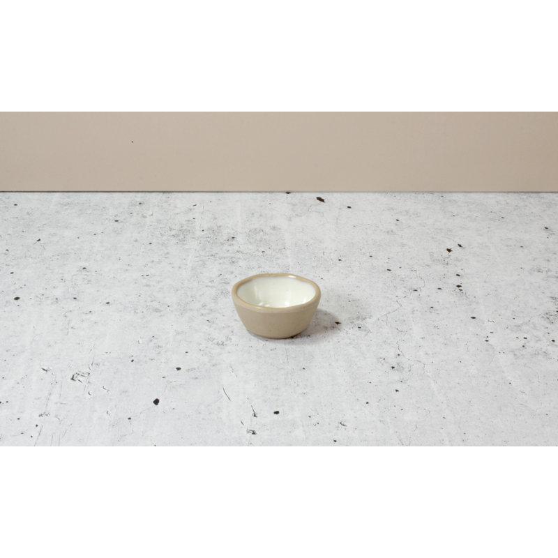 Host Marl Melamine Chips And Dip Platter, Cream