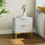 2-Drawer Bedside Table