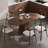6 - Person Pedestal Dining Set-98243238