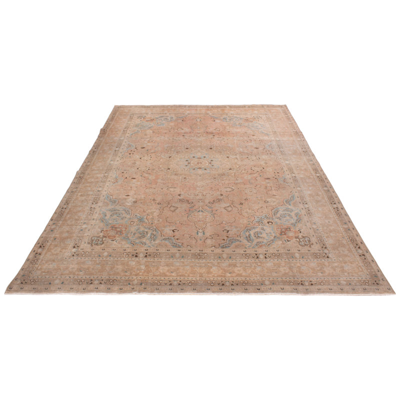 Waal One-of-a-Kind 9'6" X 13'0" 1990s Wool Area Rug in