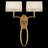 Allegretto Fabric Armed Sconce-10553077