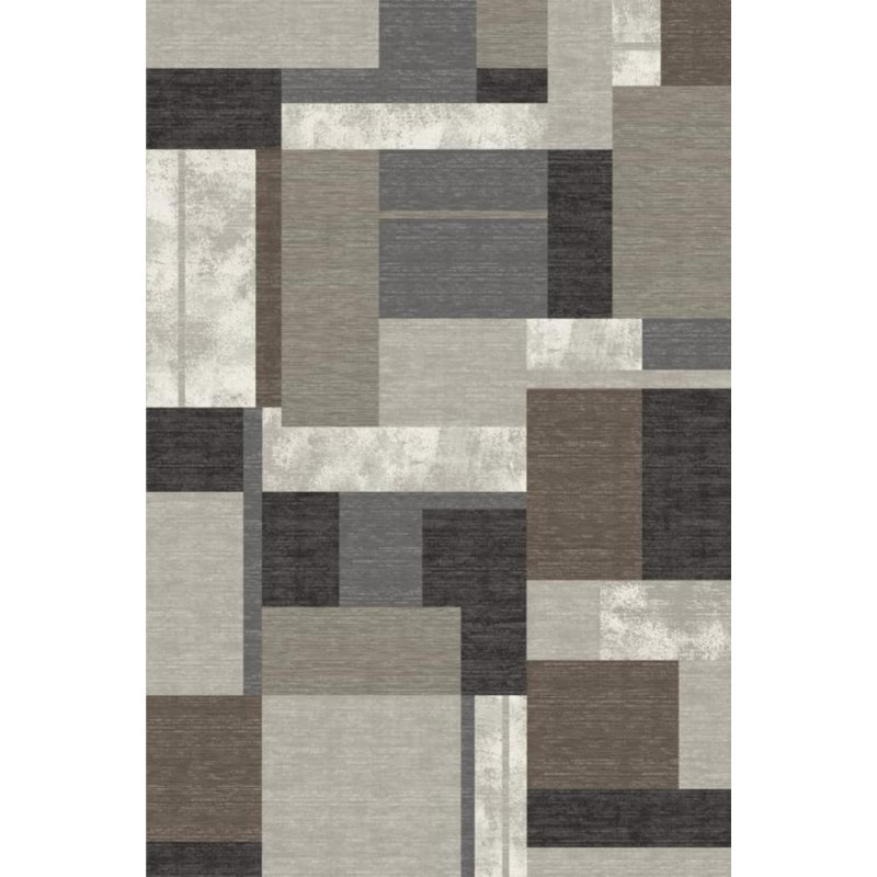 Area Rug, Rectangle 120 x 170 cm, Brown