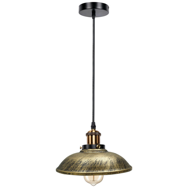 Grubbs 1 - Light Dome Pendant, Brushed Brass