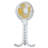 Portable Baby Stroller Rechargeable Handheld Fan with Flexible Tripod Clip On Desktop-98861860