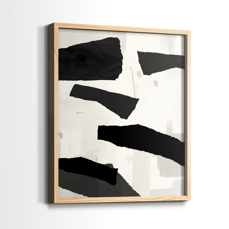 Mountain Paths II Framed Print - Solid Wood, 11" H x 9" W