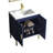 30'' Single Bathroom Vanity with Acrylic Top